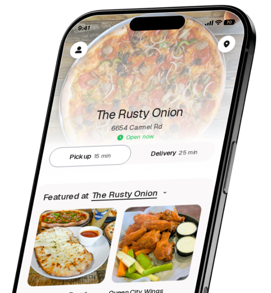 The Rusty Onion app preview