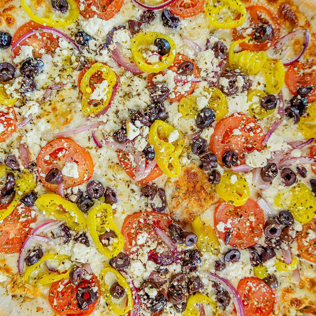 Greek Pizza.