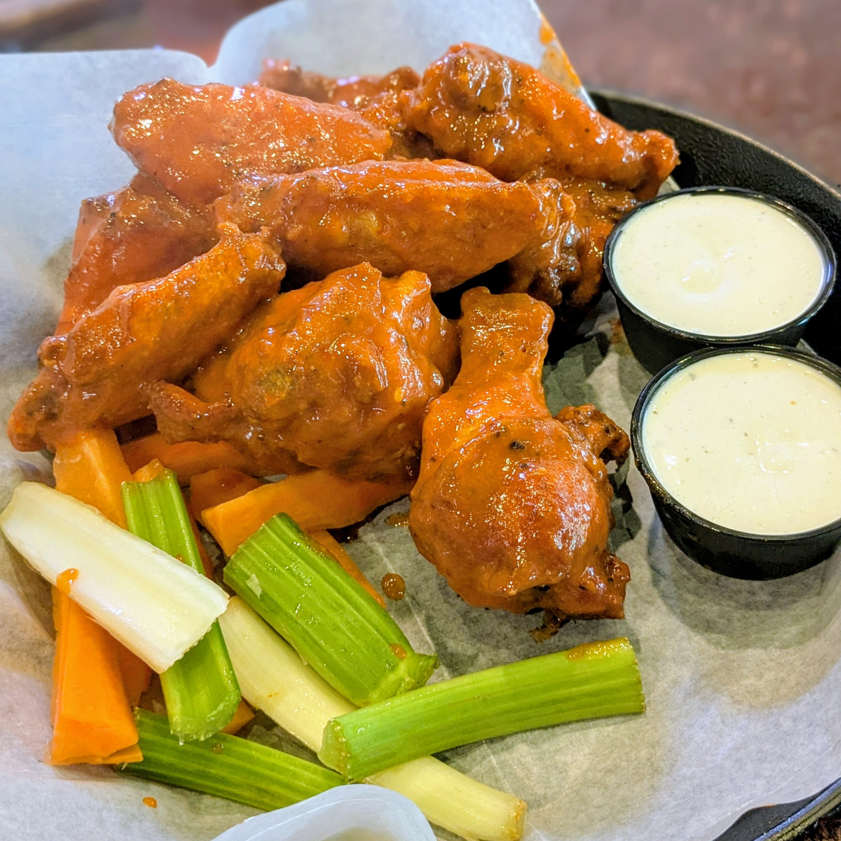 Wednesday — $1 Dine-In Wings at The Rusty Onion
